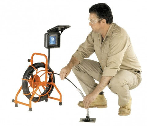 Leak Detection Camera Inspection Image